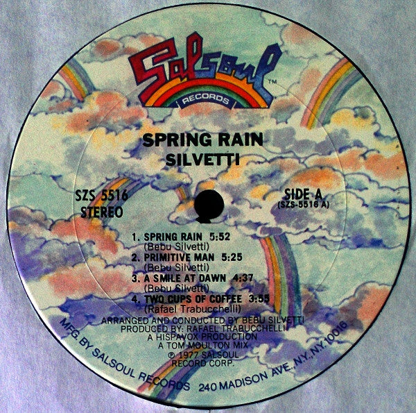Silvetti* : Spring Rain (LP, Album, Pit)