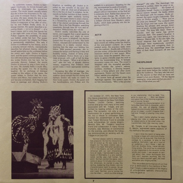 Nikolai Rimsky-Korsakov, Beverly Sills, Norman Treigle, Enrico Di Giuseppe, Julius Rudel : Le Coq D’Or (2xLP, Album)