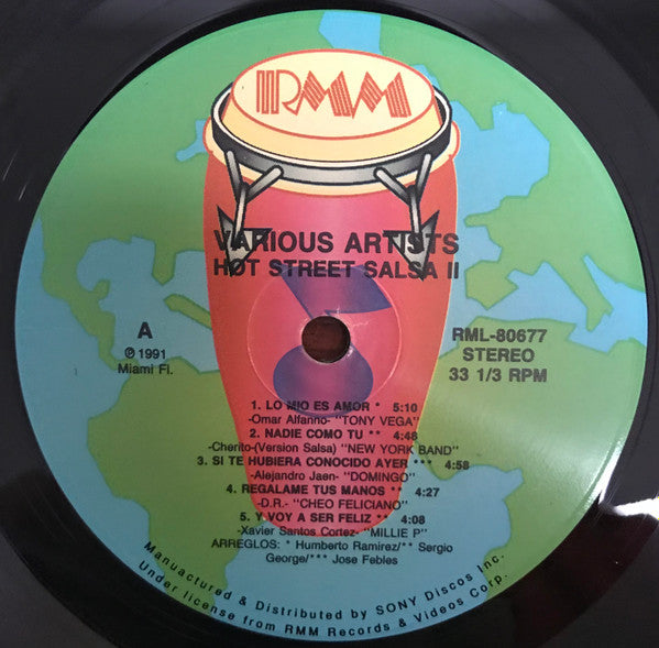 Various : Hot Street Salsa II (LP, Comp)