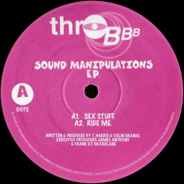 Unknown Artist : Sound Manipulations E.P. (12", EP)