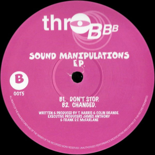 Unknown Artist : Sound Manipulations E.P. (12", EP)