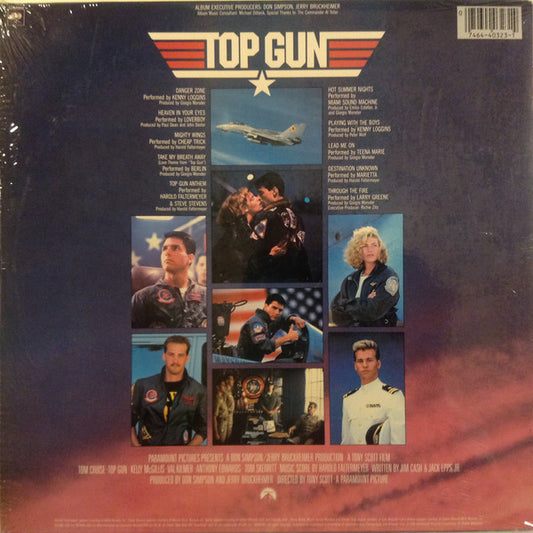 Various - Top Gun (Original Motion Picture Soundtrack) vinyl record, LP (Near Mint (NM or M-)) | Lulo Records