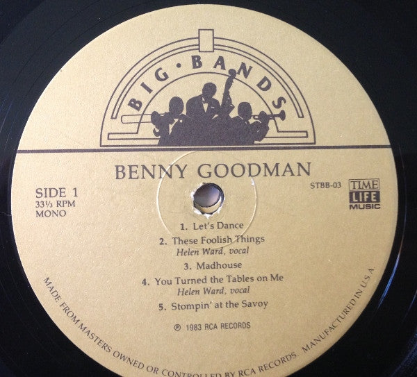 Benny Goodman : Big Bands: Benny Goodman (2xLP, Comp, Mono, Hal + Box)