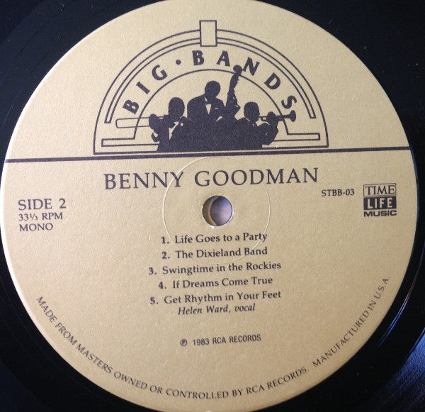 Benny Goodman : Big Bands: Benny Goodman (2xLP, Comp, Mono, Hal + Box)