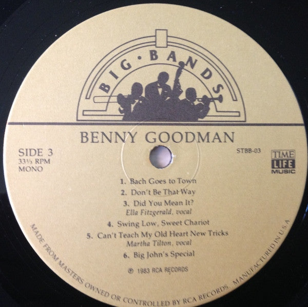 Benny Goodman : Big Bands: Benny Goodman (2xLP, Comp, Mono, Hal + Box)