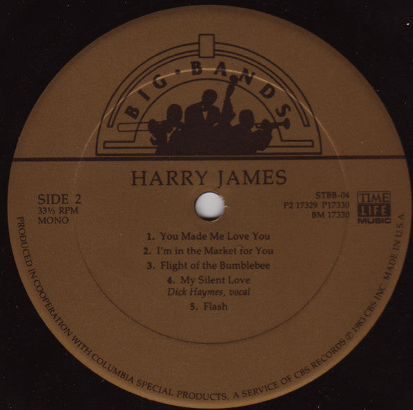 Harry James (2) : Big Bands: Harry James (2xLP, Comp, Mono, Hal + Box)