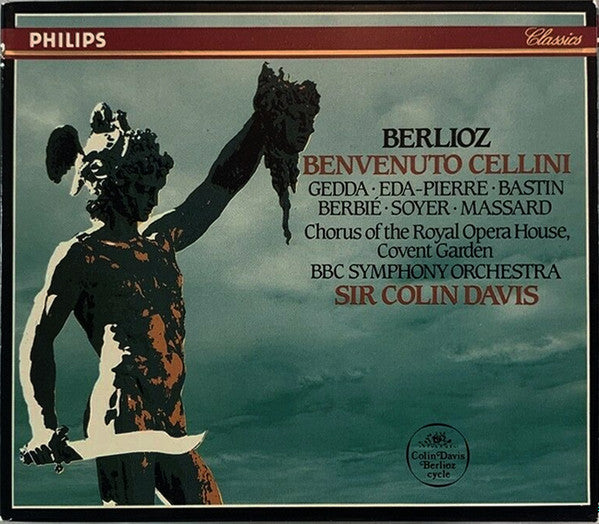 Hector Berlioz - Nicolai Gedda · Christiane Eda-Pierre · Jules Bastin · Jane Berbié · Roger Soyer · Robert Massard · Chorus Of The Royal Opera House, Covent Garden · BBC Symphony Orchestra · Sir Colin Davis : Benvenuto Cellini (3xCD, Album, RE, RM + Box, Sli)