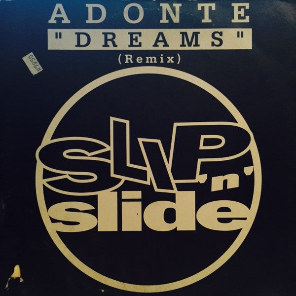 Adonte : Dreams (Remix) (12")