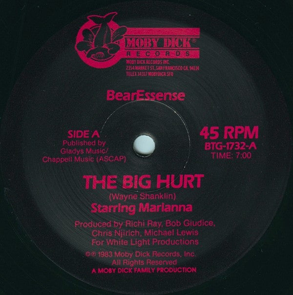 BearEssense : The Big Hurt (12")