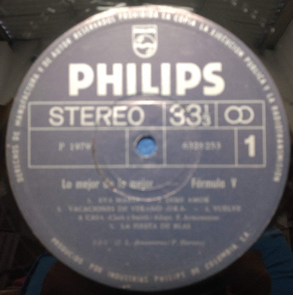 Formula V (2) : Lo Mejor De Lo Mejor (LP, Comp)