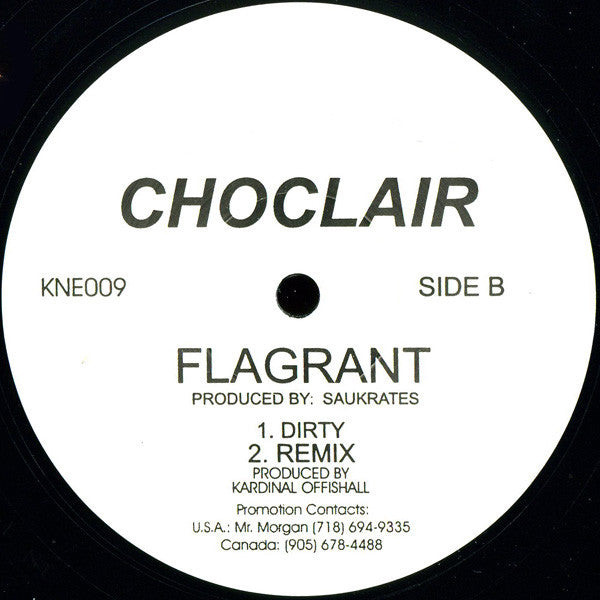 Choclair : Flagrant (12", Promo)