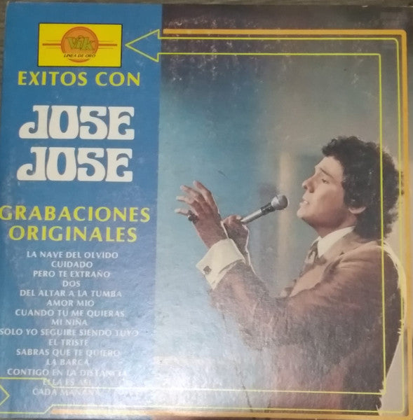 José José : 15 Éxitos Con José José (Grabaciones Originales) (LP, Comp)
