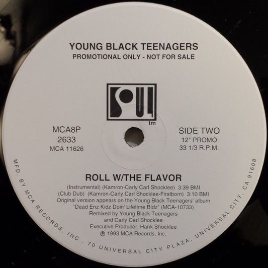 Young Black Teenagers - Roll W/The Flavor vinyl record, 12" (Near Mint (NM or M-)) | Lulo Records
