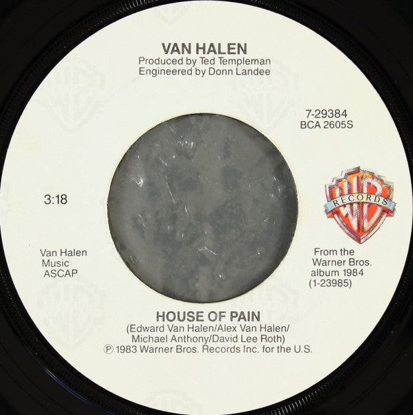 Van Halen : Jump! (7", Single, Win)