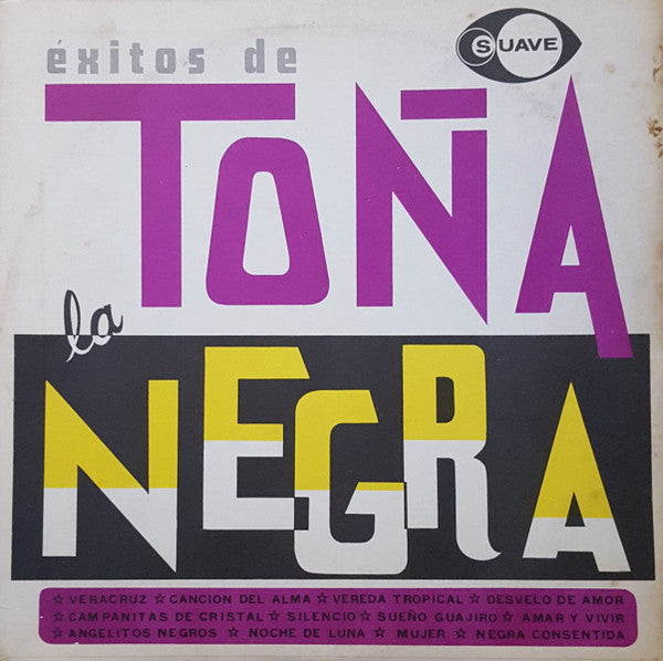 Ana Libia Y Su Conjunto : Exitos De Toña La Negra (LP, Album, Comp)