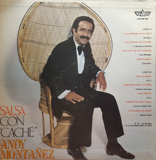 Andy Montañez : Salsa Con Caché (LP, Album, Gre)