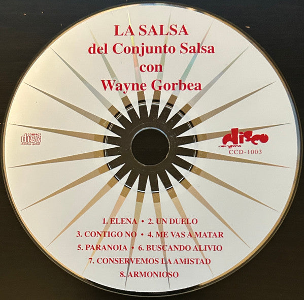 Wayne Gorbea Y Su Conjunto Salsa : La Salsa Y Charanga (CD, Album)