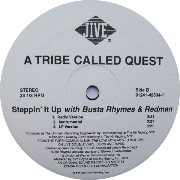 A Tribe Called Quest : Find A Way / Steppin' It Up (12")