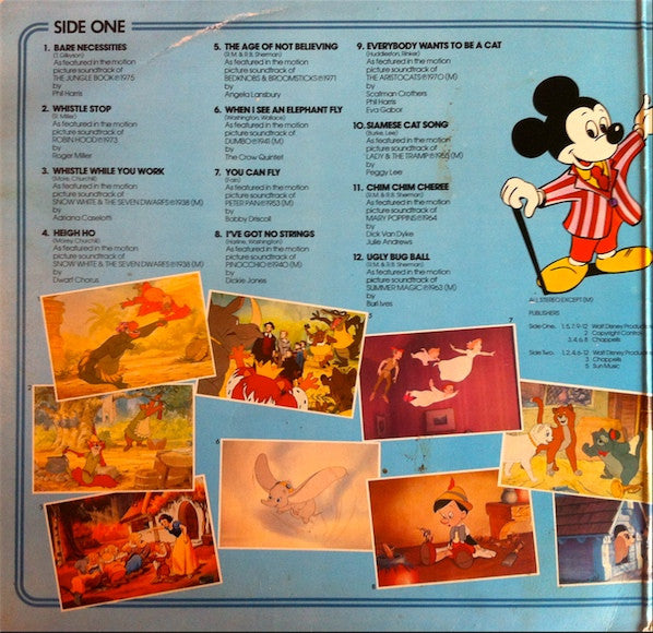 Various : The Greatest Hits Of Walt Disney (LP, Comp, Mono, Gat)