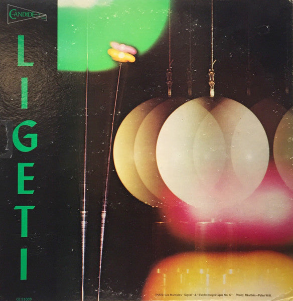 György Ligeti : Aventures - Nouvelles Aventures / Volumina / Etude No. 1 "Harmonies" (LP)