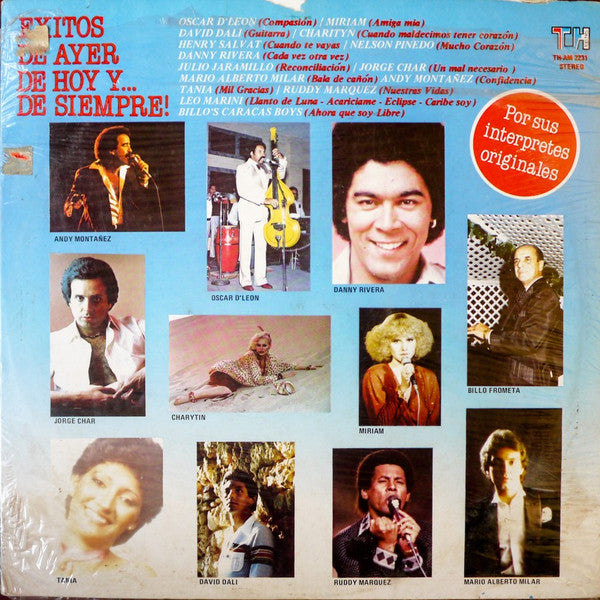 Various : Exitos De Ayer, De Hoy Y De Siempre (LP, Comp)