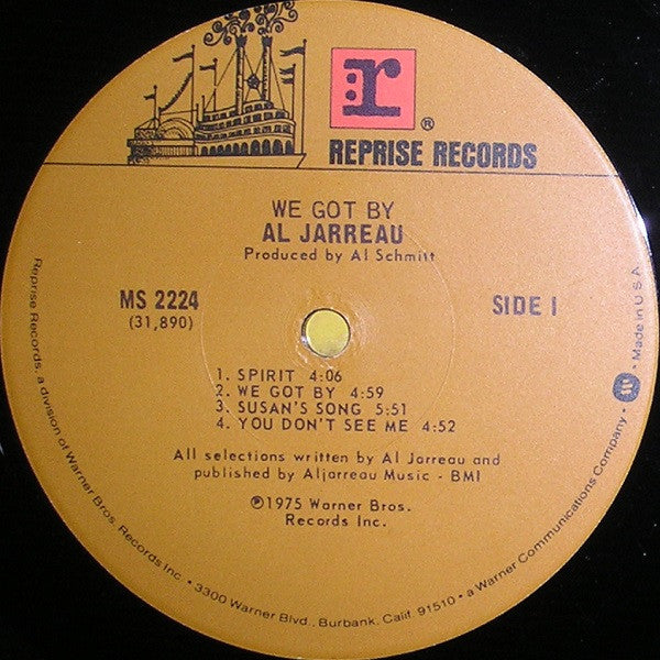 Al Jarreau : We Got By (LP, Album, Win)
