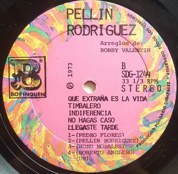 Pellin Rodriguez : Amor Por Ti (LP, Album)