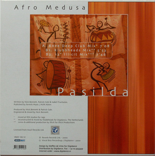 Afro Medusa : Pasilda (12")