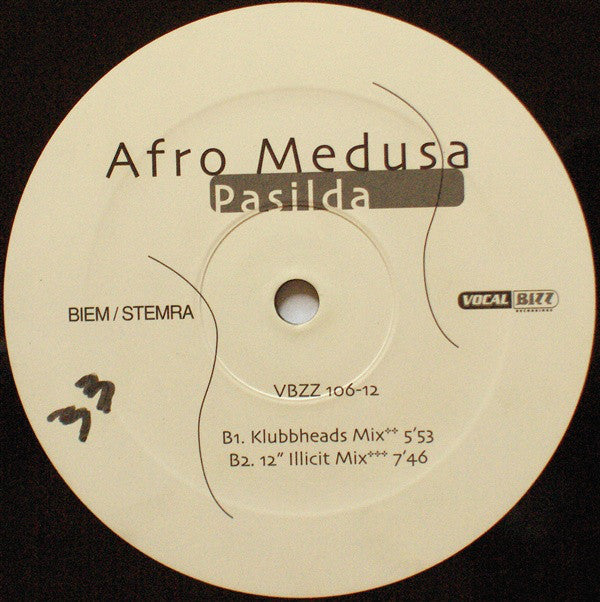 Afro Medusa : Pasilda (12")