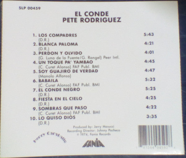 Pete Rodriguez : El Conde (CD, Album)