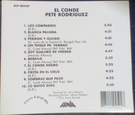 Pete Rodriguez : El Conde (CD, Album)
