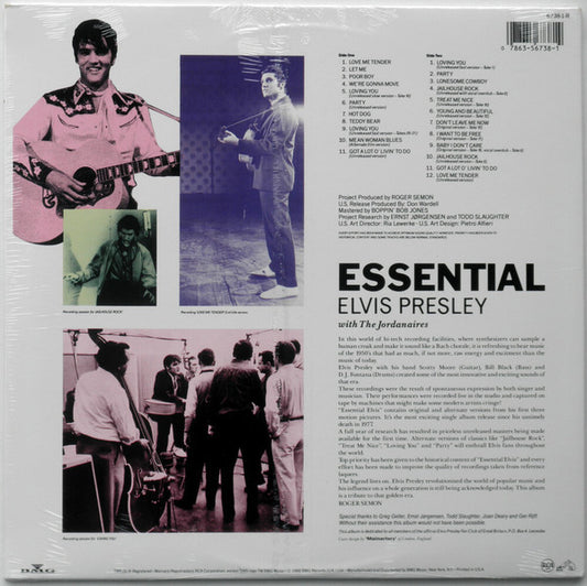 Elvis Presley - Essential Elvis Presley vinyl record, LP (Mint (M)) | Lulo Records