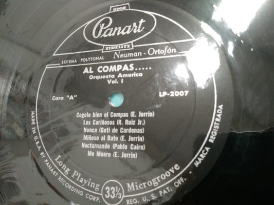 Orquesta América : Al Compas... Vol.1 (LP)