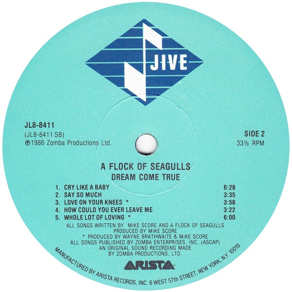A Flock Of Seagulls : Dream Come True (LP, Album)