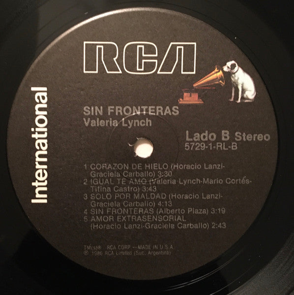 Valeria Lynch : Sin Fronteras (LP, Album)