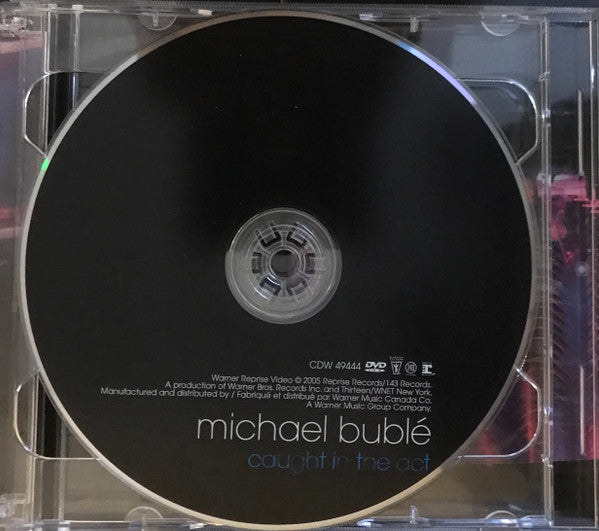 Michael Bublé : Caught In The Act (CD + DVD-V, Multichannel, NTSC)