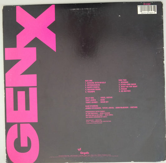 Generation X (4) : Kiss Me Deadly (LP, Album, RP)