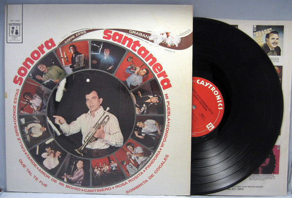 Sonora Santanera : Corre Cinta Grabando Exitos (LP, Album)