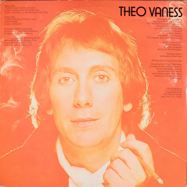 Theo Vaness : Theo Vaness (2x12", Promo)