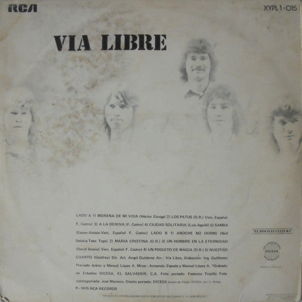 Via Libre : Via Libre (LP, Album)