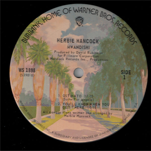 Herbie Hancock : Mwandishi (LP, Album, RE)