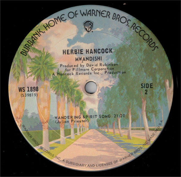 Herbie Hancock : Mwandishi (LP, Album, RE)