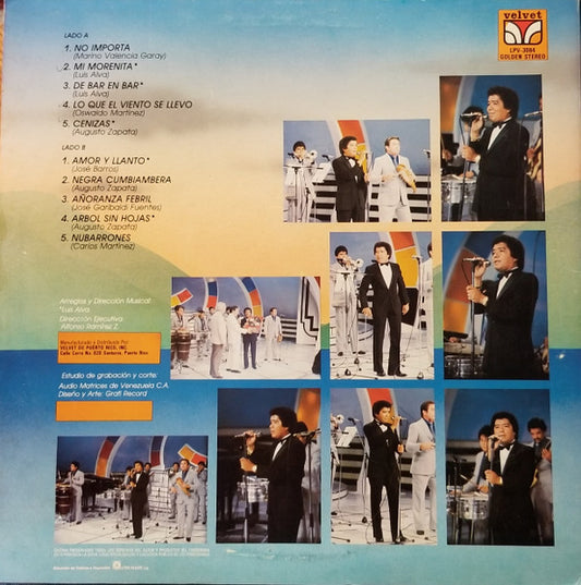 Pastor López Y Su Combo : Con Toda La Fuerza (LP, Album)