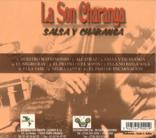 La Son Charanga : Salsa Y Charanga (CD, Album, Dig)