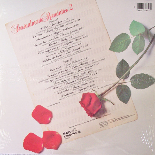 Various : Sensualmente Romántico Vol. 2 (LP, Comp)