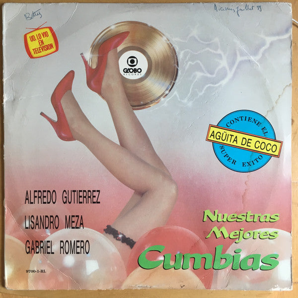 Alfredo Gutierrez, Lisandro Meza, Gabriel Romero : Nuestras Mejores Cumbias (LP, Comp)