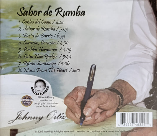 Johnny Ortiz (2) : Sabor De Rumba (CD)