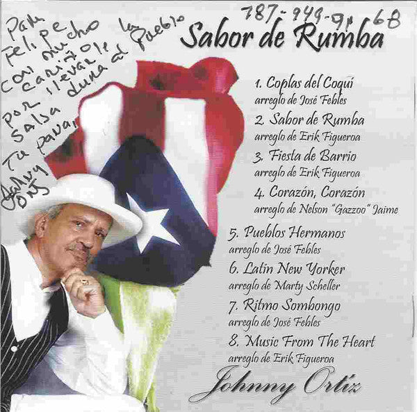 Johnny Ortiz (2) : Sabor De Rumba (CD)