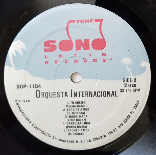 Ramón Orlando Valoy Y Su Orquesta Internacional : Orquesta Internacional (LP, Album)