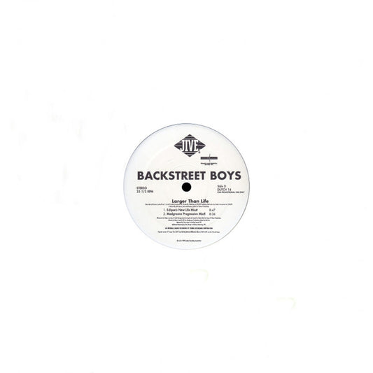 Backstreet Boys - Larger Than Life vinyl record, 2x12" (Near Mint (NM or M-)) | Lulo Records